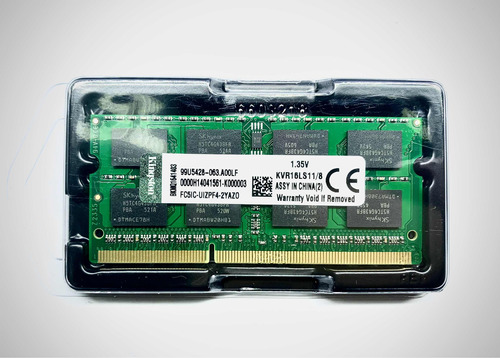 Memoria Ram Ddr3l 8gb 1600mhz Sodimm