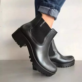 Botas De Lluvia De Mujer Negras Marta Sixto