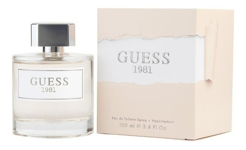 Perfume 1981 De Guess Mujer 100 Ml Eau De Toilette Nuevo Original