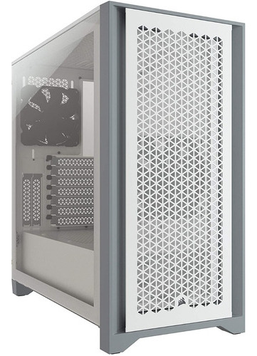 Gabinete De Vidrio Templado Con Flujo De Aire Corsair 4000d