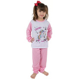 Pijama Infantil Linha Noite Longo Estampada