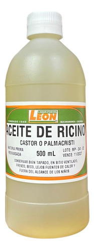 Aceite De Ricino (castor), Prensado En F - mL a $78