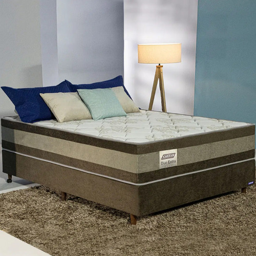 Colchão Cama Box Gazin Casal 138x188 Misto Duo Extra