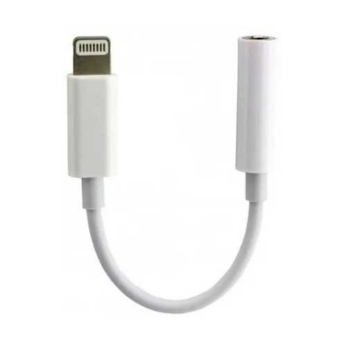 Adaptador Cable Para Entrada iPhone A Jack 3.5mm Auricular