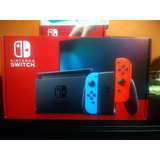 Nintendo Switch, Color  Rojo Neón, Azul Neón Y Negro