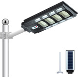 Lámpara Led Solar 400w Luminaria Suburbana Alumbrado Público