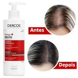  Shampoo Dercos Antiqueda Energizante/estimulante 400g