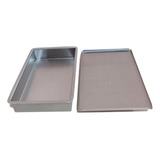 Charola Budinera De 24x15.5x4.5cm Esterilizar Acero Inox Mat