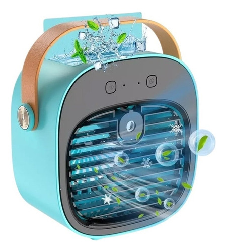 Mini Ventilador De Refrigeración Por Agua Portátil De