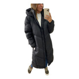 Campera Larga Maxi Puffer Tapado Mujer The Big Shop