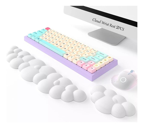 Teclado Ergonômico E Suporte De Pulso Para Aliviar A Dor