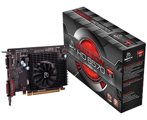 Tarjeta De Video Xfx Ati Radeon Hd6570 1gb Ddr3 Pcie 2.1 Box