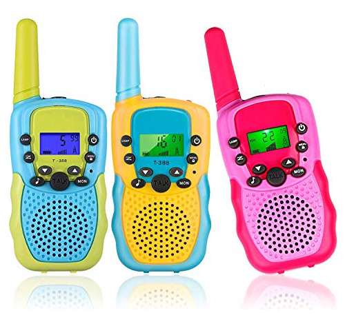 Juguetes 3 Años 12 Walkie Talkies Niños De Edad Niña...