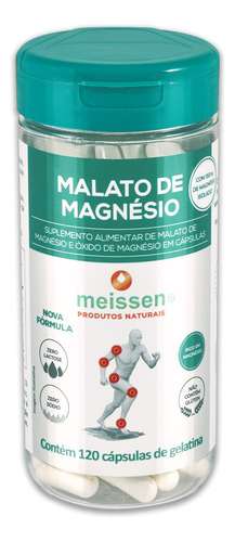 Malato De Magnesio 120 Capsulas Meissen