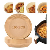 100pcs Paper Liner Air Fryer Nonstick Mat