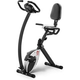 Bicicleta Estatica Reclinable Plegable Marcy Con Respaldo Al