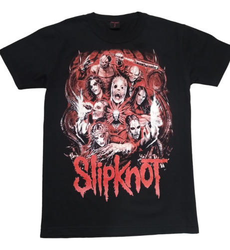 Remera Slipknot Rock -  Brilla En La Oscuridad Unisex