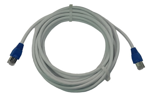 Cable Red Internet Cat 6 Blanco Rj45 - 7 Mt