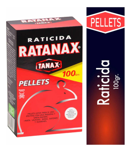 Ratanax Raticida Tanax 100 Gr