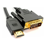 Cable Adaptador Dvi-d Dual Link A Hdmi  Con Filtro 1.50m