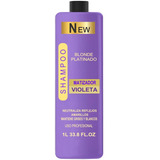 1 Litro Shampoo Matizador Violeta Rubios Platinados Envío