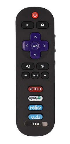 Control Remoto Smart Tv Tcl Roku Compatible /e