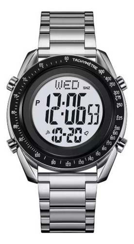 Relógio Masculino Skmei Prateado Digital Esportivo 2145