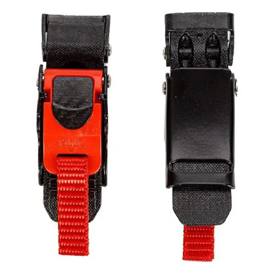 2x Clip Broche Sujetador De Plástico Para Casco