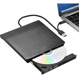 Gravador Usb 3.0 Tipo C Externo Cd/dvd Mac Note Ultrabook Pc