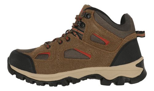 Zapatilla Spalding Sahara Iii Hombre Brown/grey/salmon