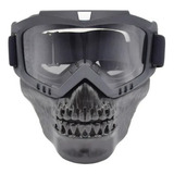 Mascara Careta Calavera Goggles Motociclista Motocross Bici