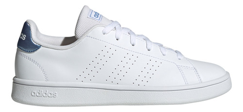 Tenis adidas Advantage Casual Blanco Con Cintas Dama Mujer