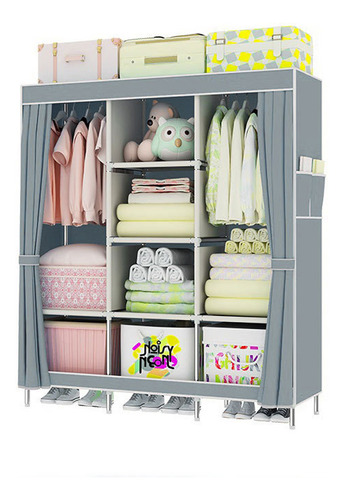 Closet Ropero Organizador Grande Armable Muebles Para Ropa