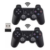 2 Control Inalambrico Gamepad Y Joystick Para Pc Tv Box Ma