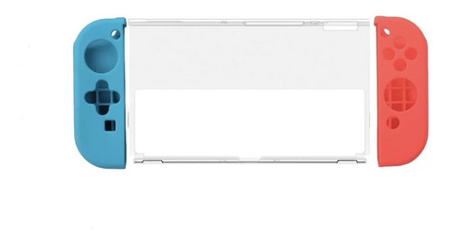 Pack Carcasa Protectora Acrilica Para Nintendo Switch Oled +