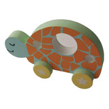 Didáctico Juego Arrastre Tortuga Waldorf Montessori