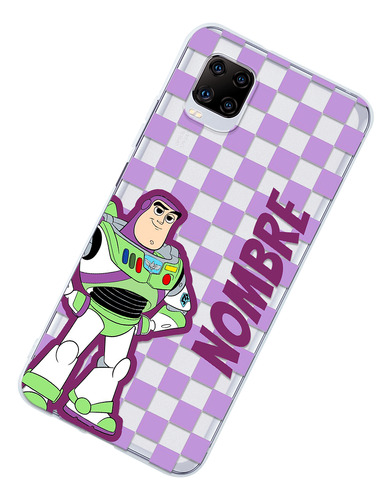 Funda Para Zte Buzz Lightyear Personalizado Nombre