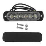 Mini Baliza Destellante 6 Led 12v Chata Luxled 11cm 