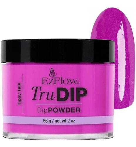 Polvo Trudip Inmersión Para Esmalte Sin Cabina Ezflow 56 Gr 