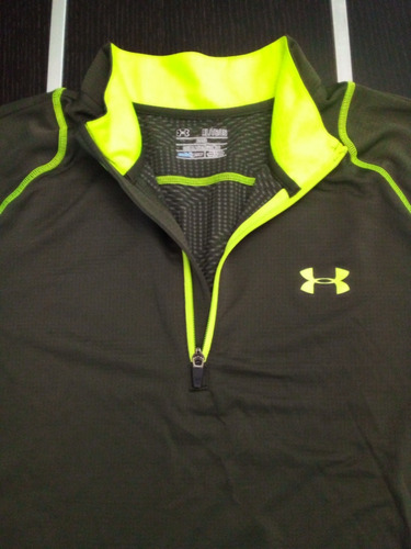 Padrisima Sudadera Under Armour Talla L - Xl Fit Verde, Nike