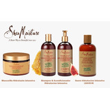 Kit Shea Moisture Manuka Honey & Mafura Oil 4pzas.