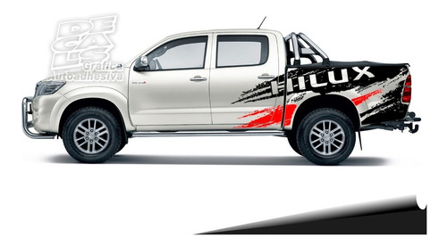 Calco Toyota Hilux 2005- 2015 Limited Txt Juego Con Porton