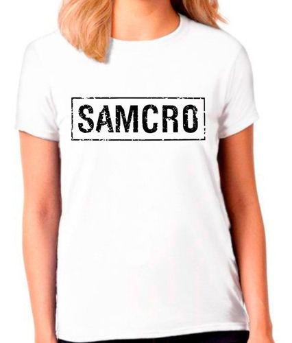 Camiseta Sons Of Anarchy Samcro Blusa Fem Camisa Babylook