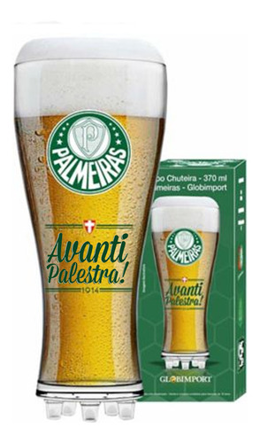 Copo Avanti Palestra Palmeiras 400ml - Globimport Cor Transparente