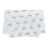 Papel Manteiga Personalizada Com Logo 15x45 - 100 Folhas 