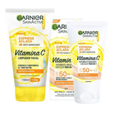 Garnier Kit Express Aclara Todo En 1 Tono Claro + Gel