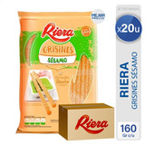 Caja Grisines Riera Con Semillas De Sesamo - Mejor Precio