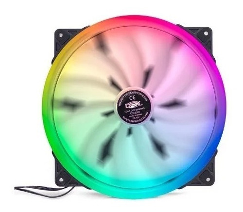 Cooler Fan 200mm X 200mm C/ 32 Leds Rbg Dex - Dx-20w