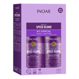 Inoar Kit Absolut Speed Blond Shampoo + Condicionador 250ml