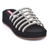 Price Shoes Sandalia Plataforma Para Mujer 4724225negro